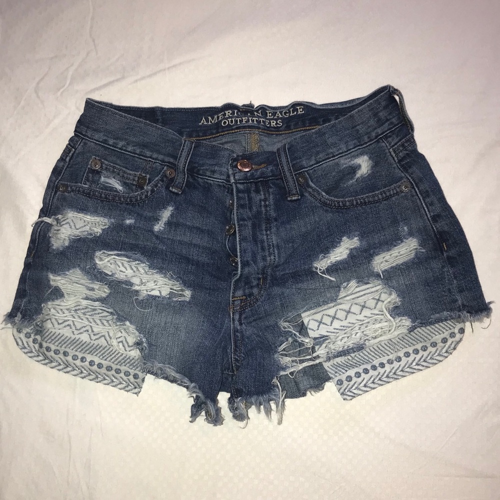 Vintage Hi Rise AEO Shorts